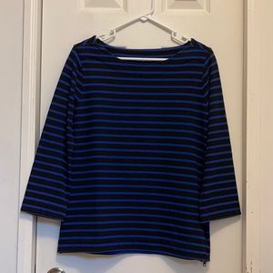 Gap women’s 3/4 sleeve wide neck sweater shirt